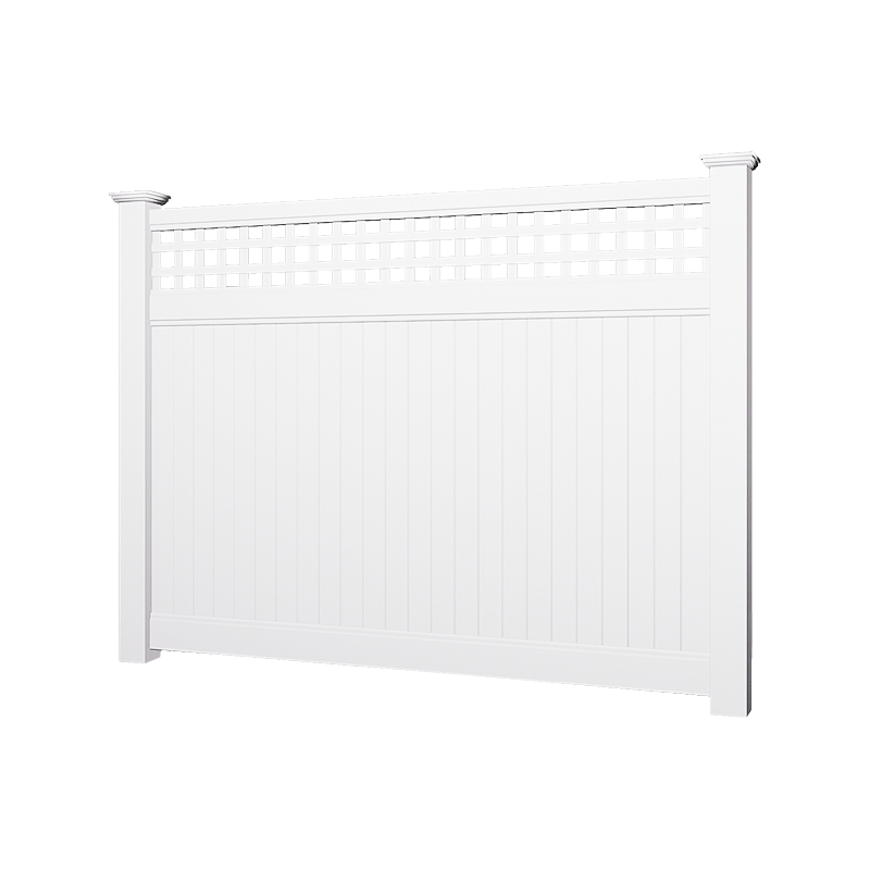 Hee 6'Height T&G Panel Pvc Fence
